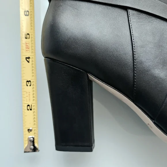 NEW L'AGENCE Francine Elegant Pointed Toe Black Ankle Boots 9.5